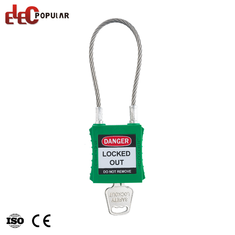 Cadeado de segurança com manilha para cabos de cobre em cores personalizadas de alta qualidade