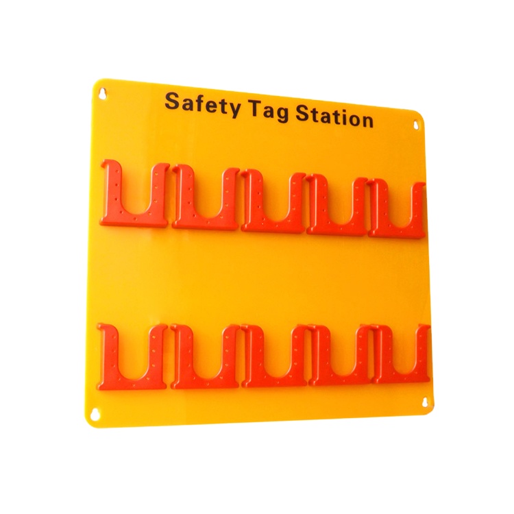 High Quality Organic Glass 24 Tagout 20 Cadlock Safety Lockout Stations